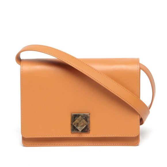 The Stowe Handbags - The Stowe Evelyn Lock Bag in Tan